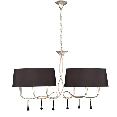 Подвесной светильник Mantra Paola Painted Silver 3531  фото, kupilegko.ru