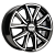 Литые колесные диски Carwel Тинаки 1706 (Camry) 7x17 5x114.3 ET45 D60.1 Чёрный глянцевый с полированной лицевой частью (36683)  фото, kupilegko.ru
