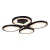 Потолочная светодиодная люстра iLedex 6885/4 BK  фото, kupilegko.ru
