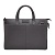 Кожаная деловая сумка для ноутбука Bolton Grey/Black Lakestone 32430 LS  фото, kupilegko.ru