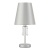 Фото Настольные лампы Crystal Lux Настольная лампа Crystal Lux Renata LG1 Silver фото, kupilegko.ru
