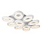 Потолочная светодиодная люстра iLedex FS-011-X10 240W WH  фото, kupilegko.ru