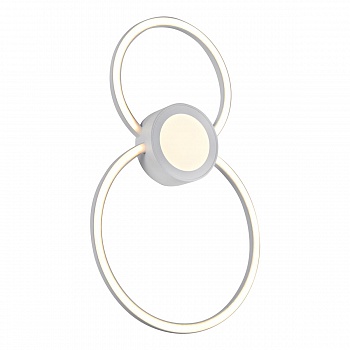 Настенно-потолочный светодиодный светильник iLedex Galaxy X046324 24W 3000K WH  фото, kupilegko.ru