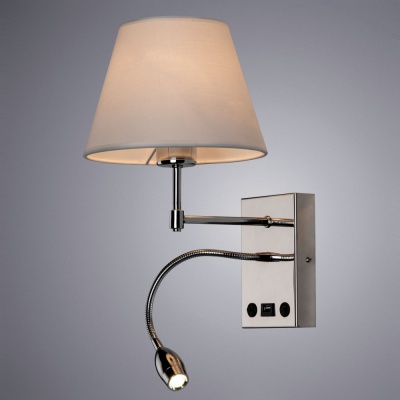 Бра, светильник настенный накладной Arte Lamp A2581AP-2CC  фото, kupilegko.ru