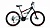 Велосипед ALTAIR MTB FS 24 disc (рост 15") 2019-2020, черный/красный, RBKT02N4P002 Altair  фото, kupilegko.ru