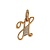 Золотая подвеска, золото, фианит, 01P13687N  фото, kupilegko.ru