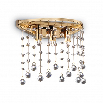 Настенный светильник Ideal Lux Moonlight AP3 Oro 082813  фото, kupilegko.ru