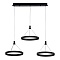 Подвесной светодиодный светильник iLedex Libra D075-3 BK