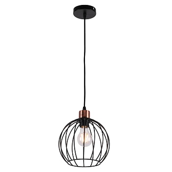 Подвесной светильник IMEX MD.0229-1-P BK  фото, kupilegko.ru