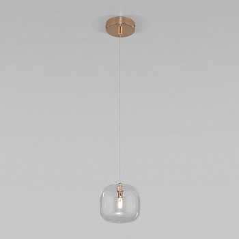 Подвесной светильник Eurosvet Jar 50128/1 золото  фото, kupilegko.ru