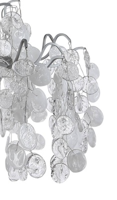 Потолочная люстра Crystal Lux Tenerife PL8 Silver  фото, kupilegko.ru
