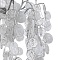 Потолочная люстра Crystal Lux Tenerife PL8 Silver  фото, kupilegko.ru