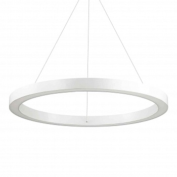 Подвесной светодиодный светильник Ideal Lux Oracle D70 Round Bianco 211381  фото, kupilegko.ru