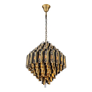 Подвесной светильник iLamp Tribeca 097D-12 Matt Bronze&Black  фото, kupilegko.ru