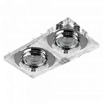 Встраиваемый светильник Azzardo Vektor 2 Square AZ1620 (встраиваемые)  фото, kupilegko.ru