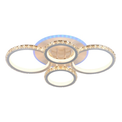 Потолочная светодиодная люстра Profit Light 18052/4 WHT  фото, kupilegko.ru