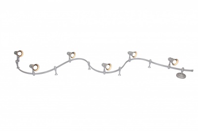 Трековая система Arte Lamp Rails A3057PL-6SI  фото, kupilegko.ru