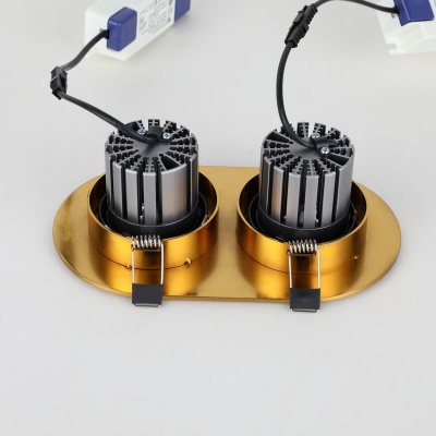 Встраиваемый светодиодный светильник Favourite Retro 2789-2C (встраиваемые)  фото, kupilegko.ru