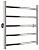 Полотенцесушитель водяной Стилье Универсал-50 600х500 (5) Г 21 00650-6050 AV  фото, kupilegko.ru