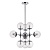 Подвесная люстра Freya Richard FR5596PL-09CH  фото, kupilegko.ru