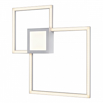 Настенно-потолочный светодиодный светильник iLedex Galaxy X046424 24W 3000K WH  фото, kupilegko.ru