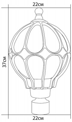 Уличный наземный светильник Feron 11360  фото, kupilegko.ru