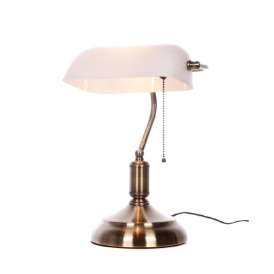Настольная лампа Lumina Deco Banker LDT 305 WT  фото, kupilegko.ru