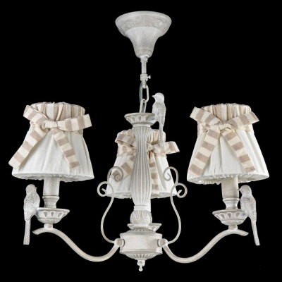 Подвесная люстра Maytoni Bird ARM013-03-W  фото, kupilegko.ru