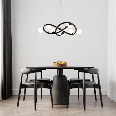 Подвесная светодиодная люстра Gerhort G61244/9CF CF+WT  фото, kupilegko.ru