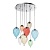 Подвесная люстра Ideal Lux Clown SP8 Color 100944  фото, kupilegko.ru