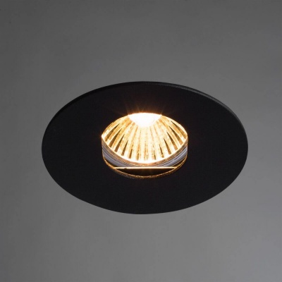 Встраиваемый светильник Arte Lamp Accento A3219PL-1BK  фото, kupilegko.ru