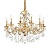 Подвесная люстра Ideal Lux Gioconda SP12 Oro 164960  фото, kupilegko.ru
