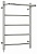 Полотенцесушитель электрический Стилье Формат 30 Л 600х400 (Полка + 4) П16 (63.6) 00531-6040 AV  фото, kupilegko.ru