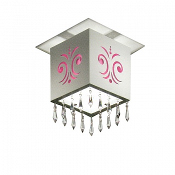 Потолочный светильник MM Lampadari Luxury D042/P1 02 V1607 rosso  фото, kupilegko.ru