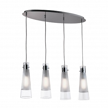 Подвесной светильник Ideal Lux Kuky SP4 Trasparente 023038  фото, kupilegko.ru