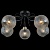Потолочная люстра Illumico IL0190-5CSQ-79 BK AB  фото, kupilegko.ru