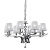 Подвесная люстра Ideal Lux Pegaso SP8 Bianco 059242  фото, kupilegko.ru