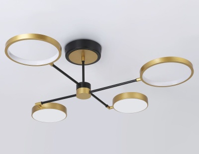 Потолочная светодиодная люстра Ambrella light Comfort Line FL5153  фото, kupilegko.ru