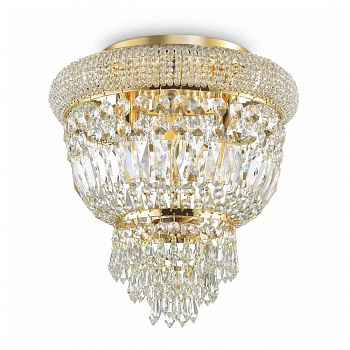 Потолочный светильник Ideal Lux Dubai PL3 Ottone 200996  фото, kupilegko.ru
