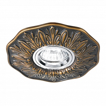 Встраиваемый светильник Ideal Lux Polka FI1 Brunito 115580  фото, kupilegko.ru