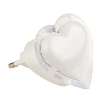 Настенный светодиодный светильник Uniel Детская серия DTL-308-Сердечко/RGB/3LED/0,5W 10321 (ночники)  фото, kupilegko.ru