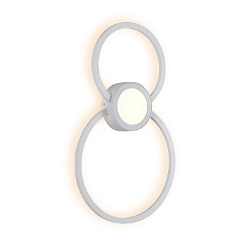 Настенно-потолочный светодиодный светильник iLedex Galaxy X046124 24W 3000K WH  фото, kupilegko.ru