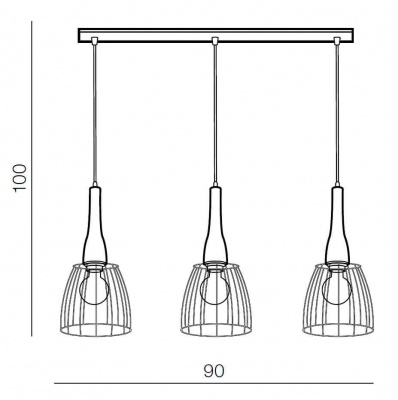 Подвесной светильник Azzardo Terata AZ2949  фото, kupilegko.ru