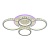 Потолочная светодиодная люстра Profit Light 18052/4 WHT  фото, kupilegko.ru