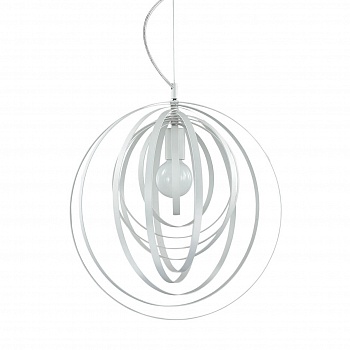 Подвесной светильник Ideal Lux Disco SP1 Bianco 103723  фото, kupilegko.ru