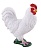 Петух (белый), ,S 137762 GU  фото, kupilegko.ru