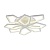 Потолочная светодиодная люстра Profit Light 8463/4+4 WHT  фото, kupilegko.ru