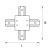 Фото Коннекторы Lightstar Коннектор X-образный Lightstar Barra 501146 фото, kupilegko.ru