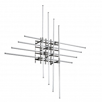 Настенный светодиодный светильник Ideal Lux Cross Led PL8 114767  фото, kupilegko.ru