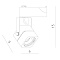 Трековые светильники Arte Lamp Lente A1314PL-1WH  фото, kupilegko.ru